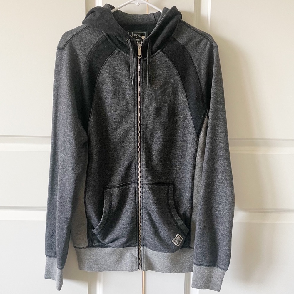 Crooks & Castles Most Hated Put In Work Zip Up Hoodie Jacket